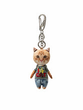 Funny 3D Cat Doll Bag Charm - CHINASQUAD