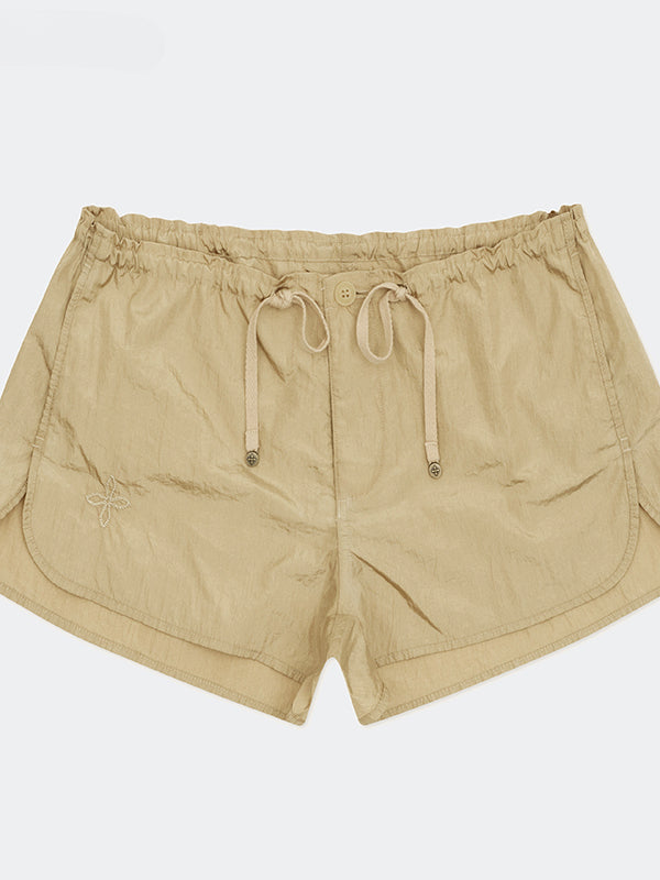 Ancient Myth Alloy Skin Low-Waist Jogging Shorts