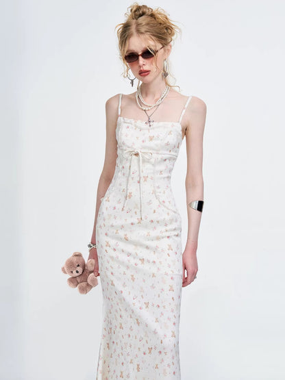 Printed Camisole Maxi Dress