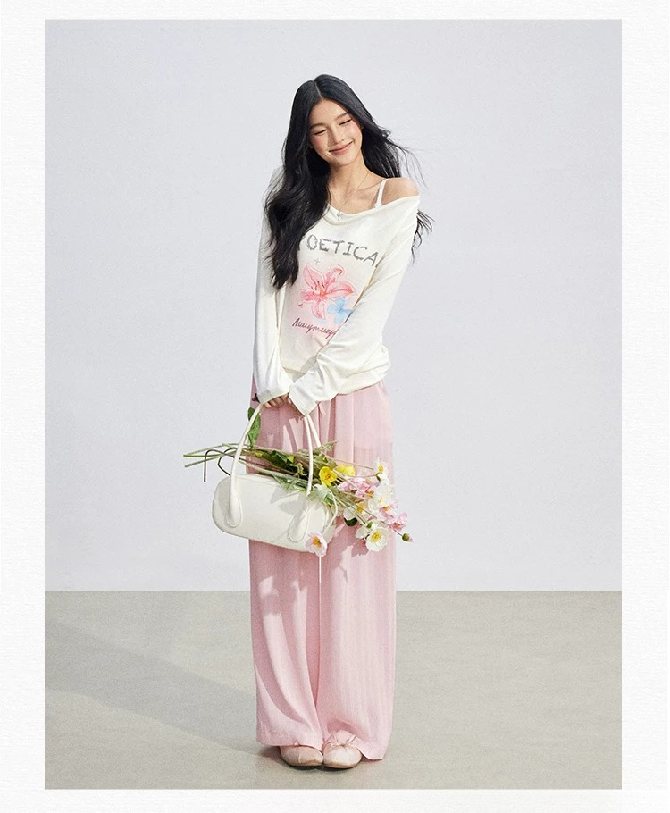 Cooling Touch Wide-Leg Lounge Pants