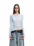 "Djembe Series" Meghan High-Neck Long-Sleeve Knit Sweater - CHINASQUAD
