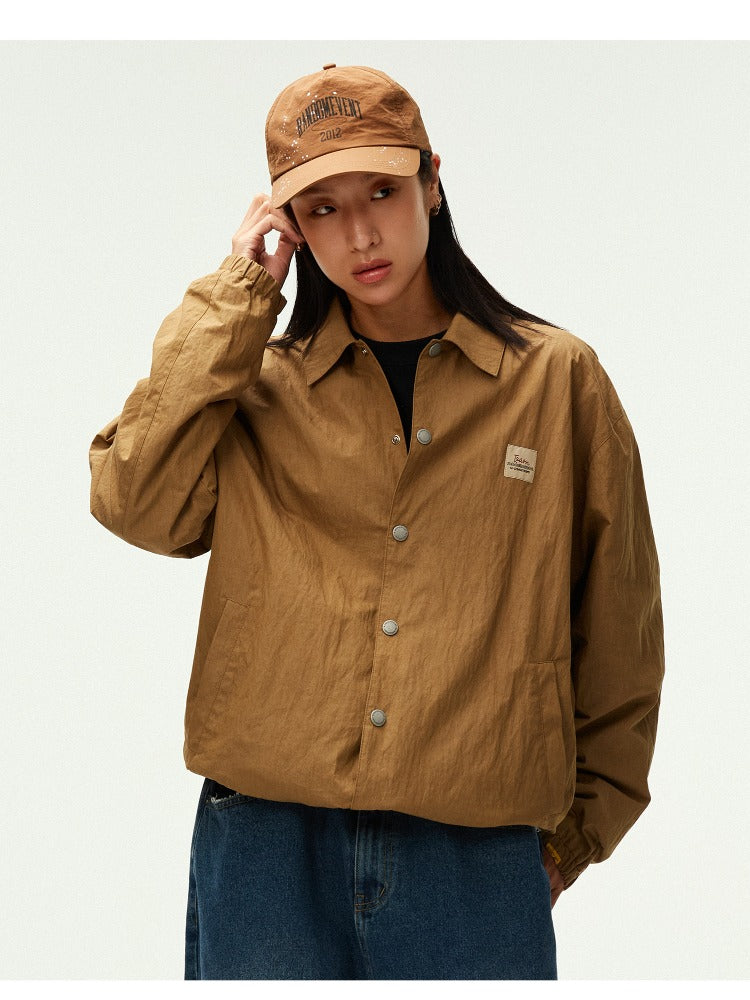 Retro Logo Coach Jacket