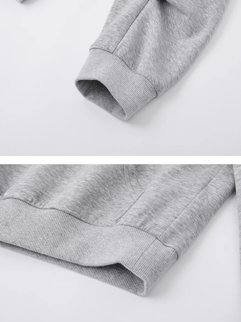 Off-Shoulder Panelled Relaxed Pullover Sweatshirt