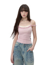 Pleated Faux Two-Piece Color-Block Vest - CHINASQUAD