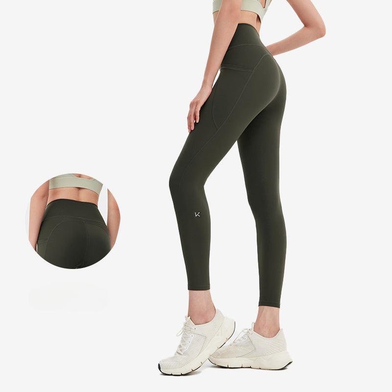 Integrated Cups Tank-style Sports Bra &amp; High-stretch Shaping Fitness Pants