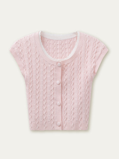Pink and White / S