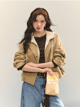 Two-piece Spliced Color-block Hooded Jacket - CHINASQUAD