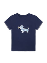 Print Dog Embroidered Tee - CHINASQUAD