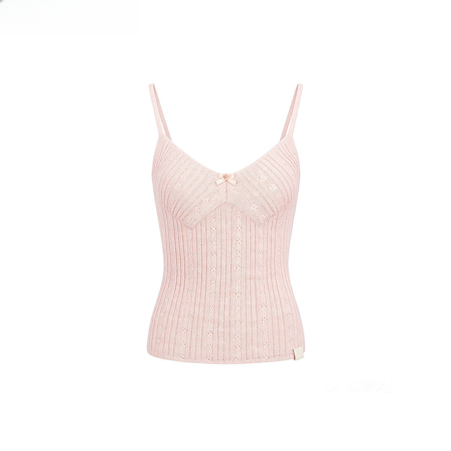 Knit Cardigan &amp; Camisole Two-Piece Set