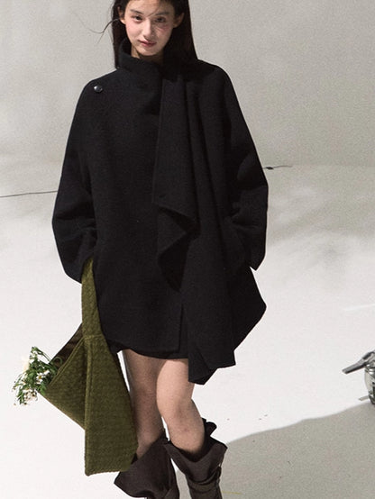 Tailored Pure Wool Long Coat
