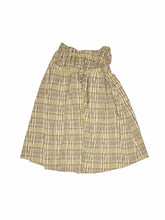 Plaid Halter Neck Backless Tank Top & Midi Skirt Set - CHINASQUAD