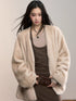 VIA PITTI Ombre Faux Fur Statement Jacket – view 14