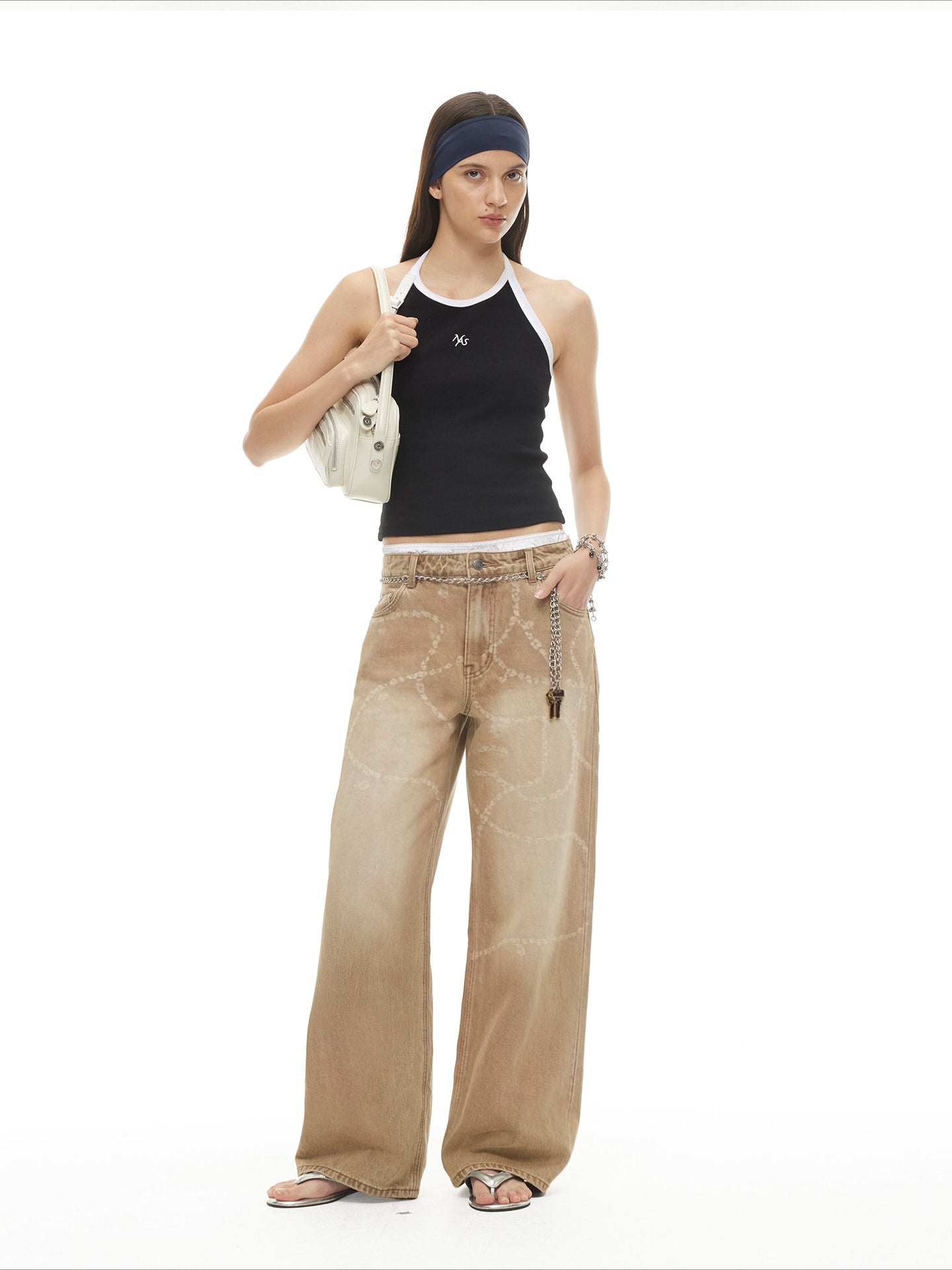 Margot Washed Halter Tank