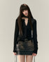 VIA PITTI Belted Hollow Out Knit Sweater – view 8