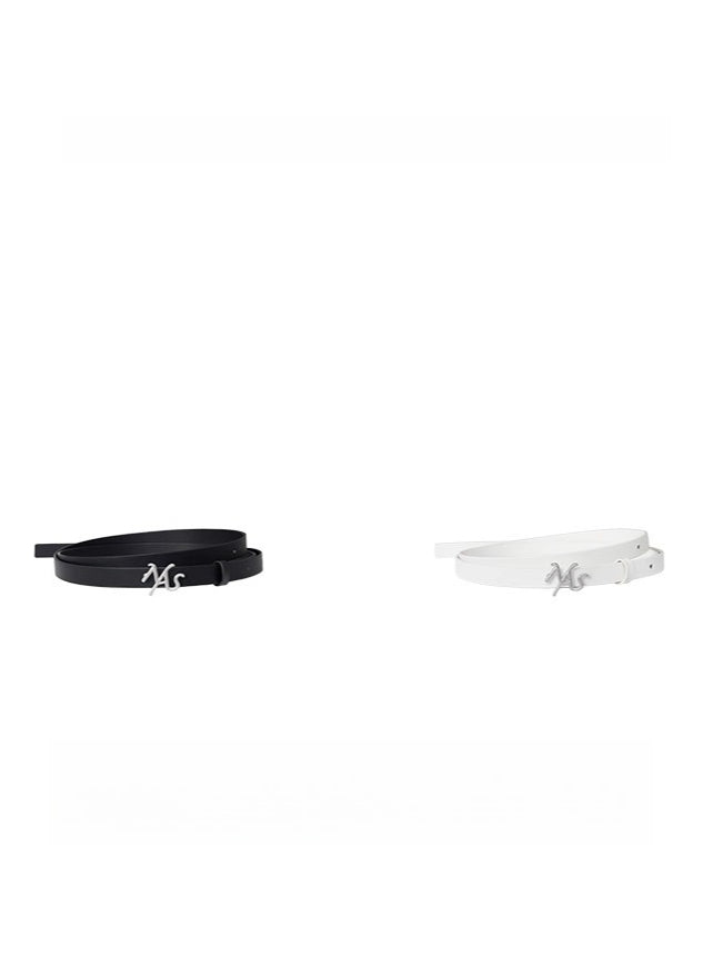 Polar Contour Leather Belt