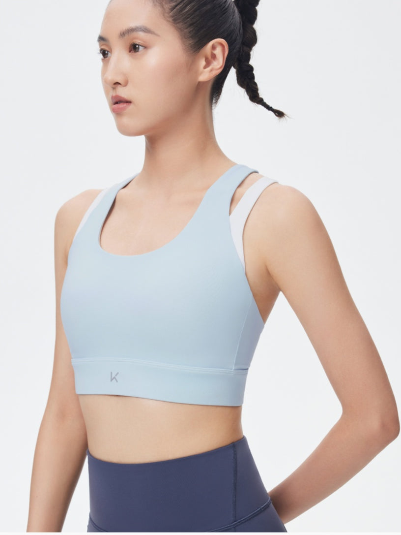 Full-back Hook Closure Sports Bra