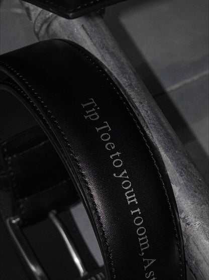 Classic Full-Grain Leather Belt