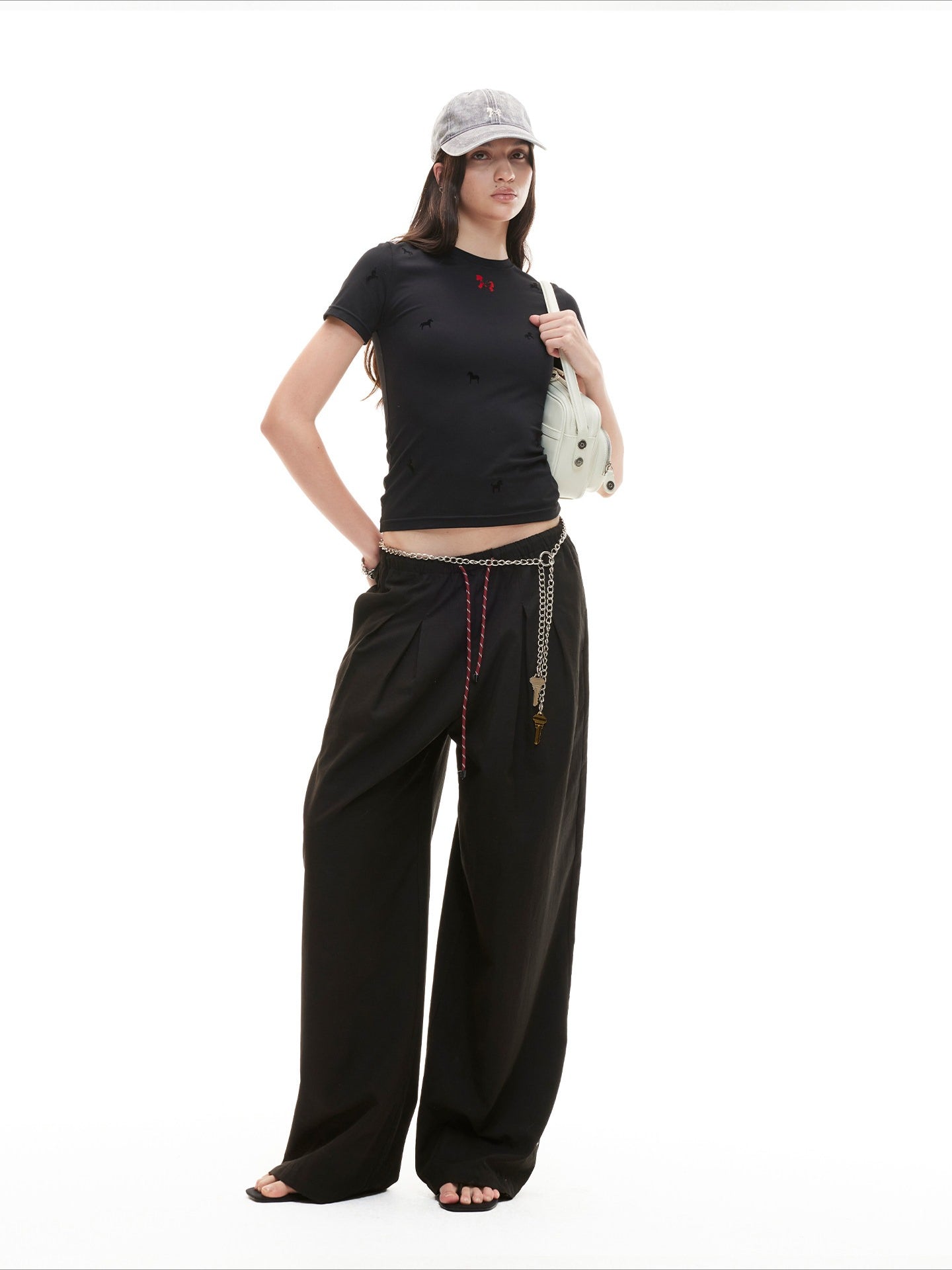 Matisse Relaxed Wide-Leg Trousers
