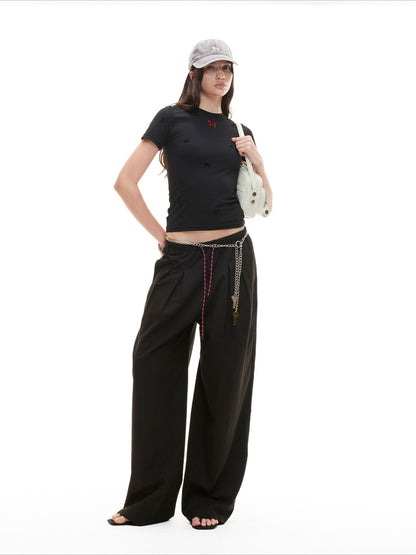 Matisse Relaxed Wide-Leg Trousers