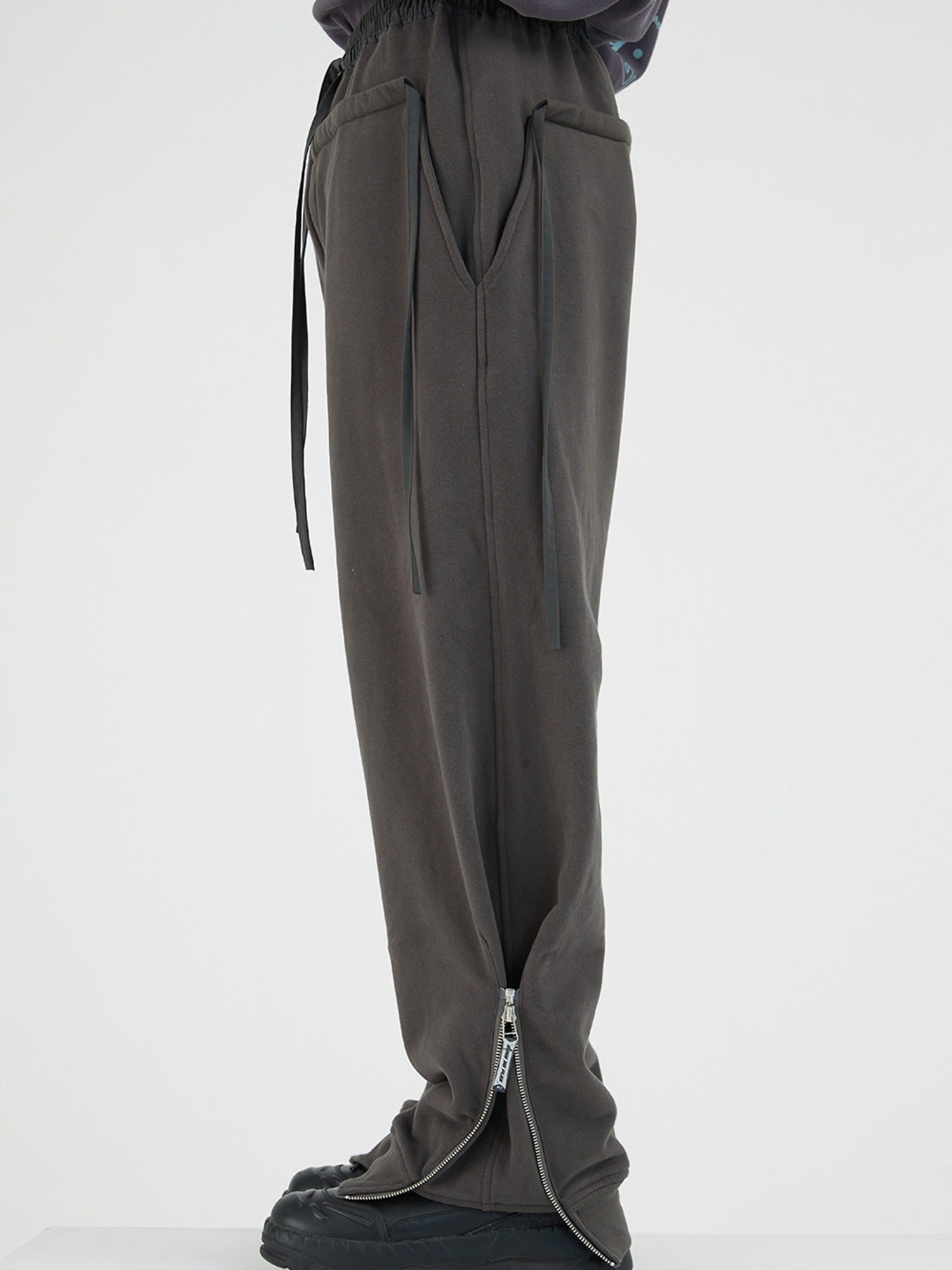 Convertible Zip Three-Way Fleece Sweatpants
