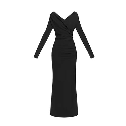 Sculpting Silhouette Muse Mermaid Maxi Dress