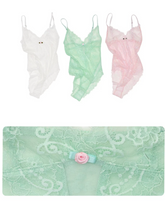 Lace Mesh V-Neck Bodysuit 1Jinn Studio