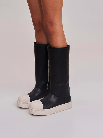 Cross Relic Sherpa Leather Mountain Boots