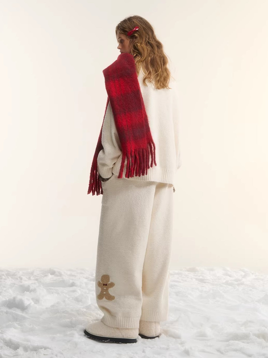 Gingerbread Knit Lounge Sweater &amp; Pants Set