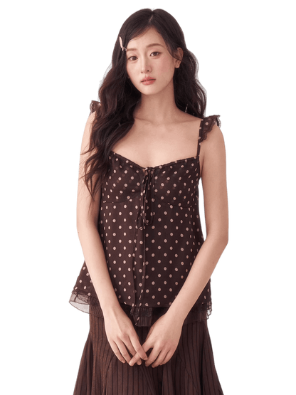 Leopard Print Vintage Vacation Camisole