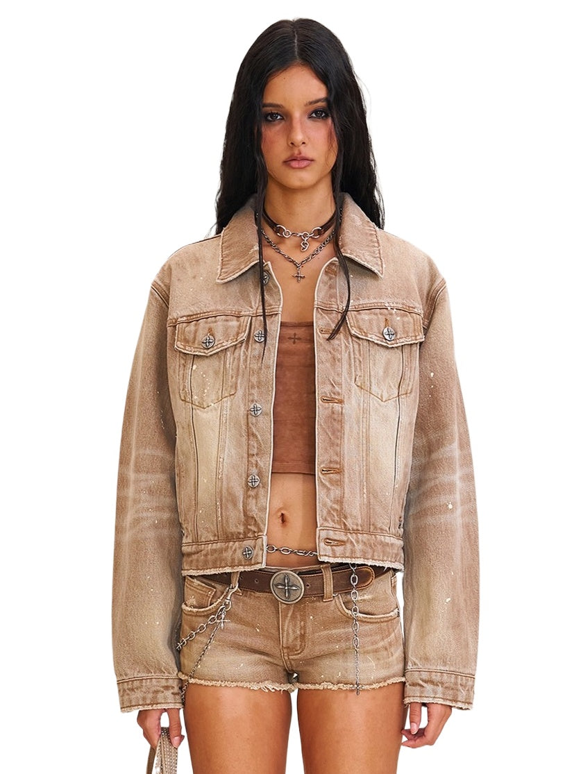 RAGE Wild Continent Handcrafted Denim Jacket