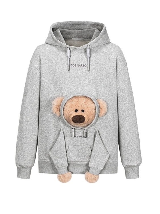 Teddy Pocket Hoodie