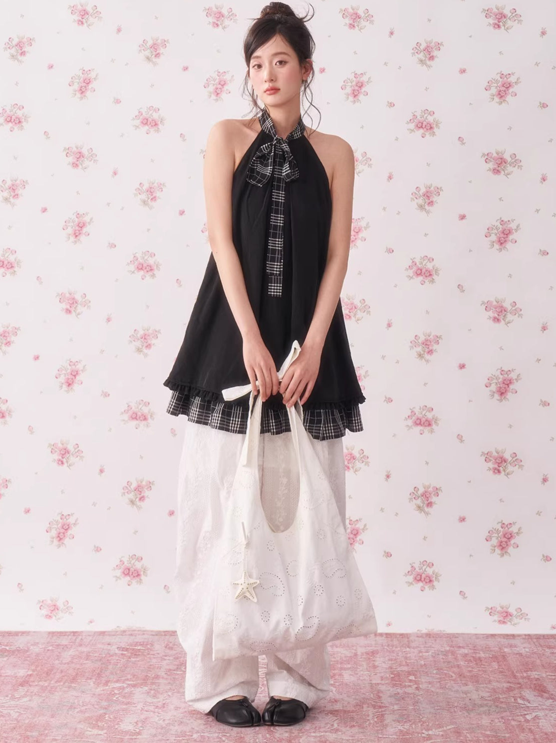 Vintage Star Canvas Tote Bag