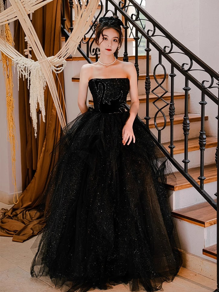Black Swan Nocturne Tulle Couture Gown