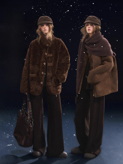 Reversible Sherpa Fleece Jacket