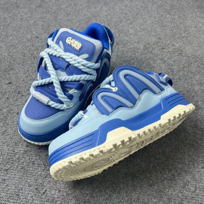 Dreamy Blue Chunky Casual Sneakers