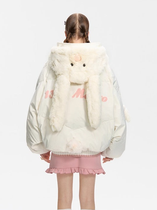 Patchwork Gulnazar Edition Hooded Down Jacket