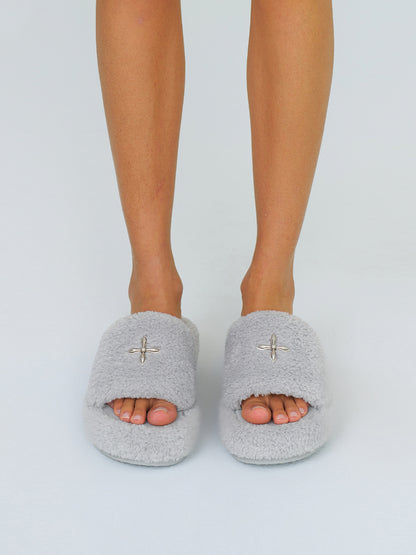 SMFK Compass Woolly Classic Furry Women Slippers