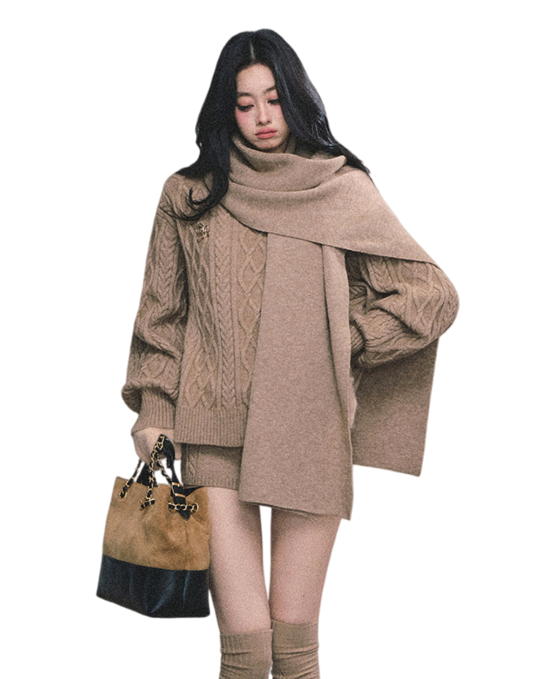 Zurich Student American Knit Three-Piece Set