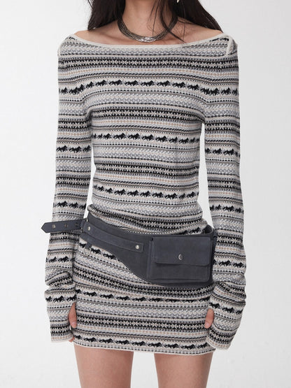 Vintage Suede Multi-Pocket Utility Waist Bag