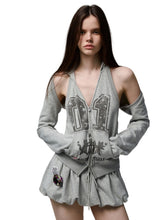 Hooded Backless Vest & Hoodie Set - CHINASQUAD