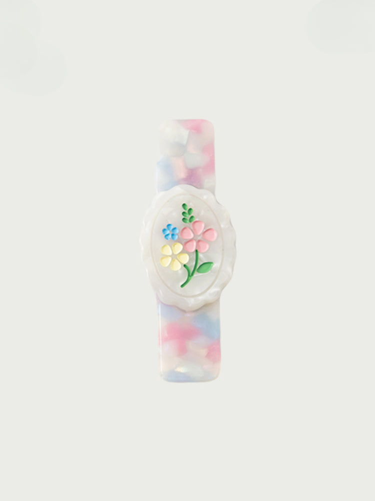 Romantic Bouquet Acetate Hair Clip