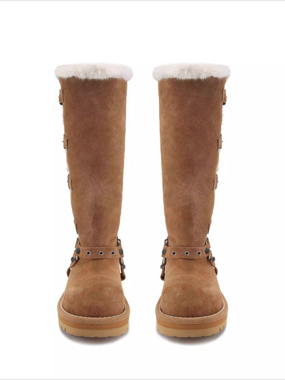 Convertible Fold-Over Knight Boots