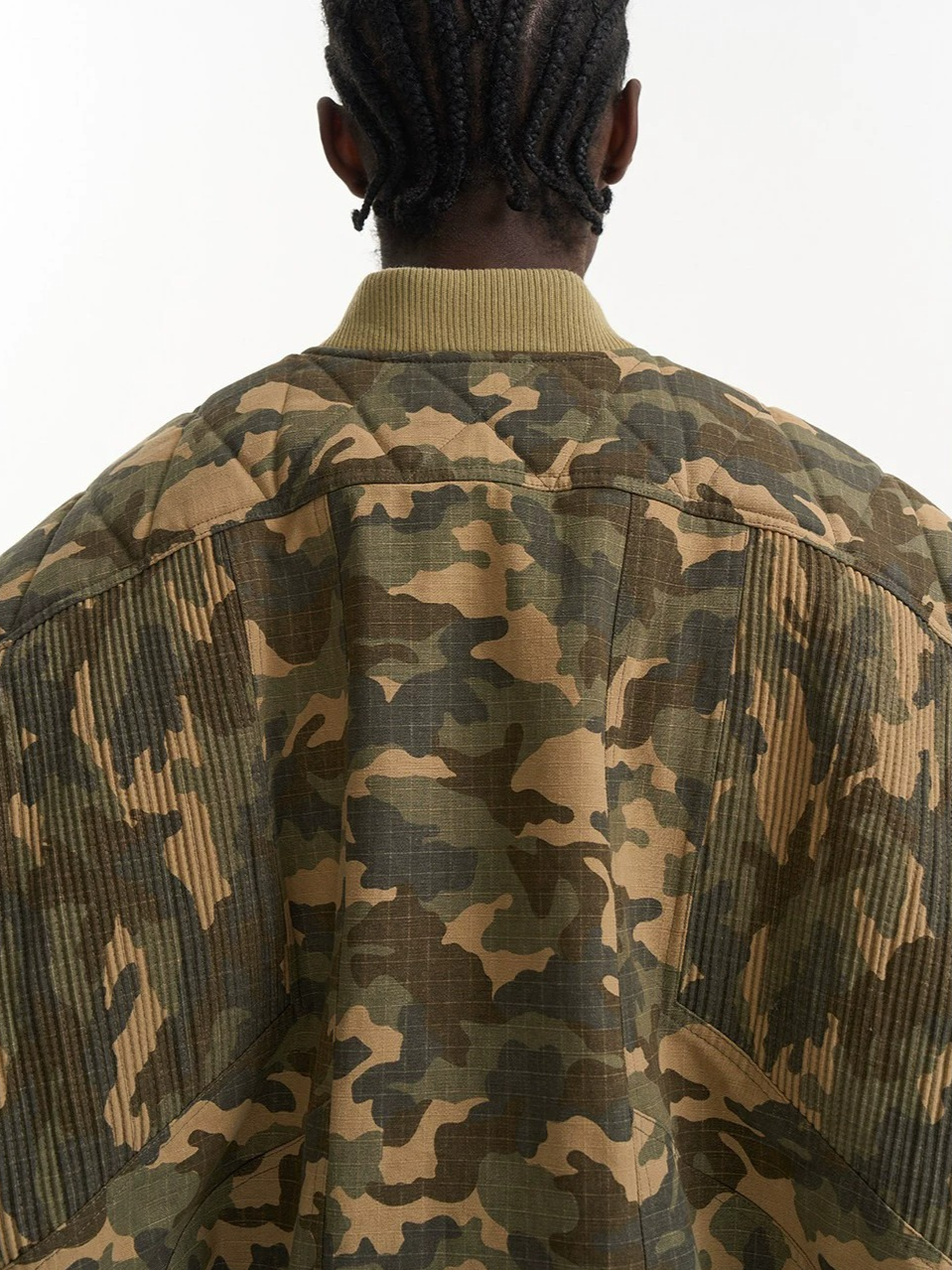 Heavyweight Oversized Camouflage Jacket