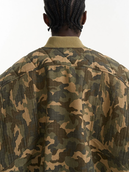 Heavyweight Oversized Camouflage Jacket