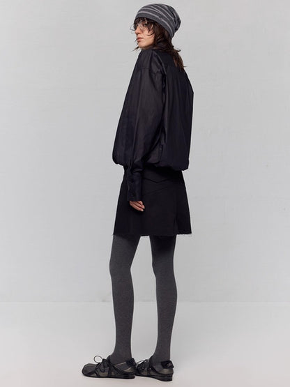 Embroidered Leather Mary Jane Ballet Flats