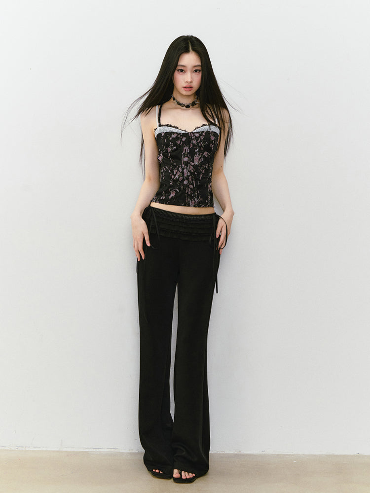 Loose String Casual Pants