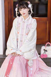 "花月兔"Ming-Dynasty Hanfu Set - CHINASQUAD