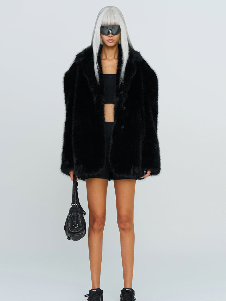 Wild Faux Fur Coat 