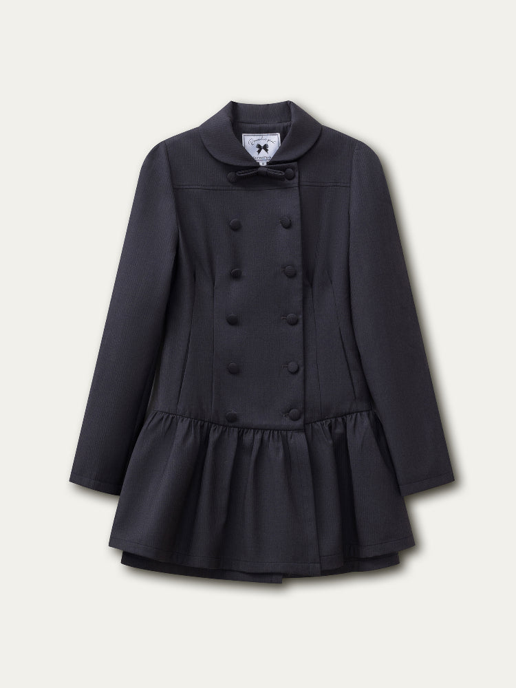 Peter Pan Collar Blazer Dress