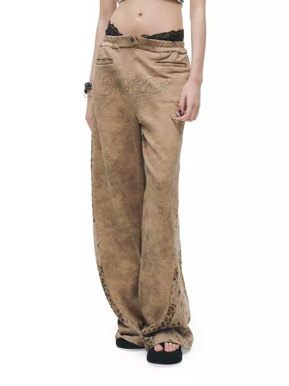 Tie-Dye Punk Sweatpants